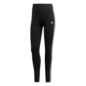 Adidas Women's Adicolor 3 Stripes Leggings - Black / White