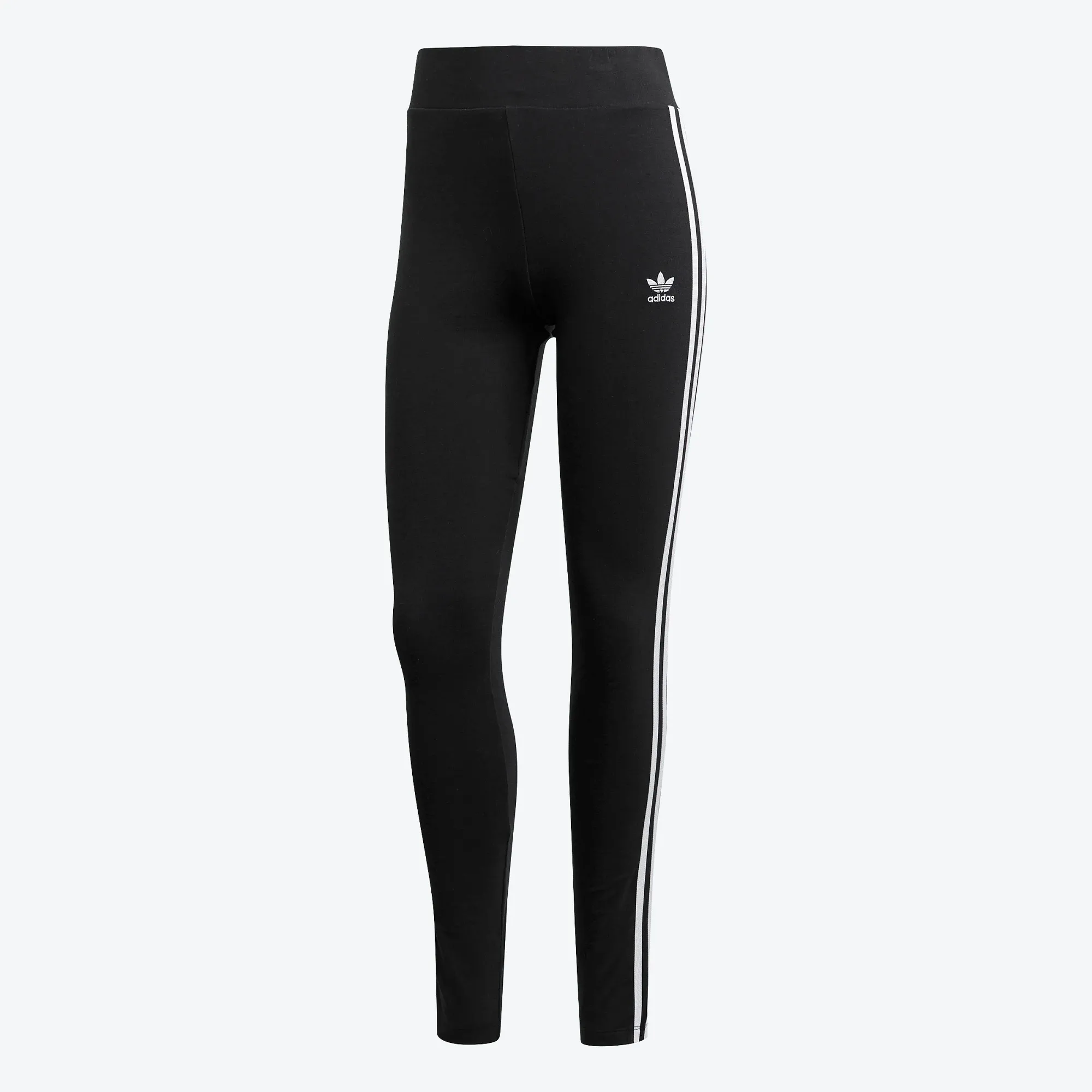 Adidas Women's Adicolor 3 Stripes Leggings - Black / White