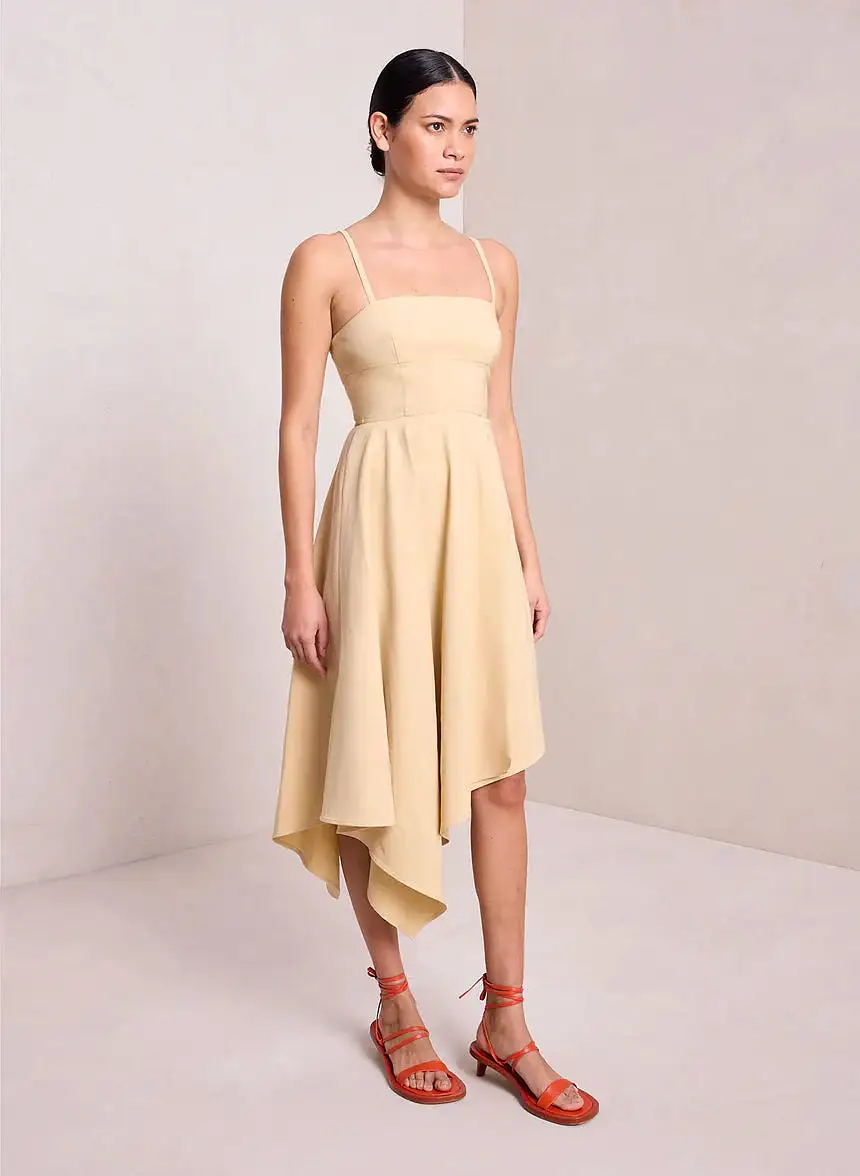 ALC Verona Stretch Linen Dress