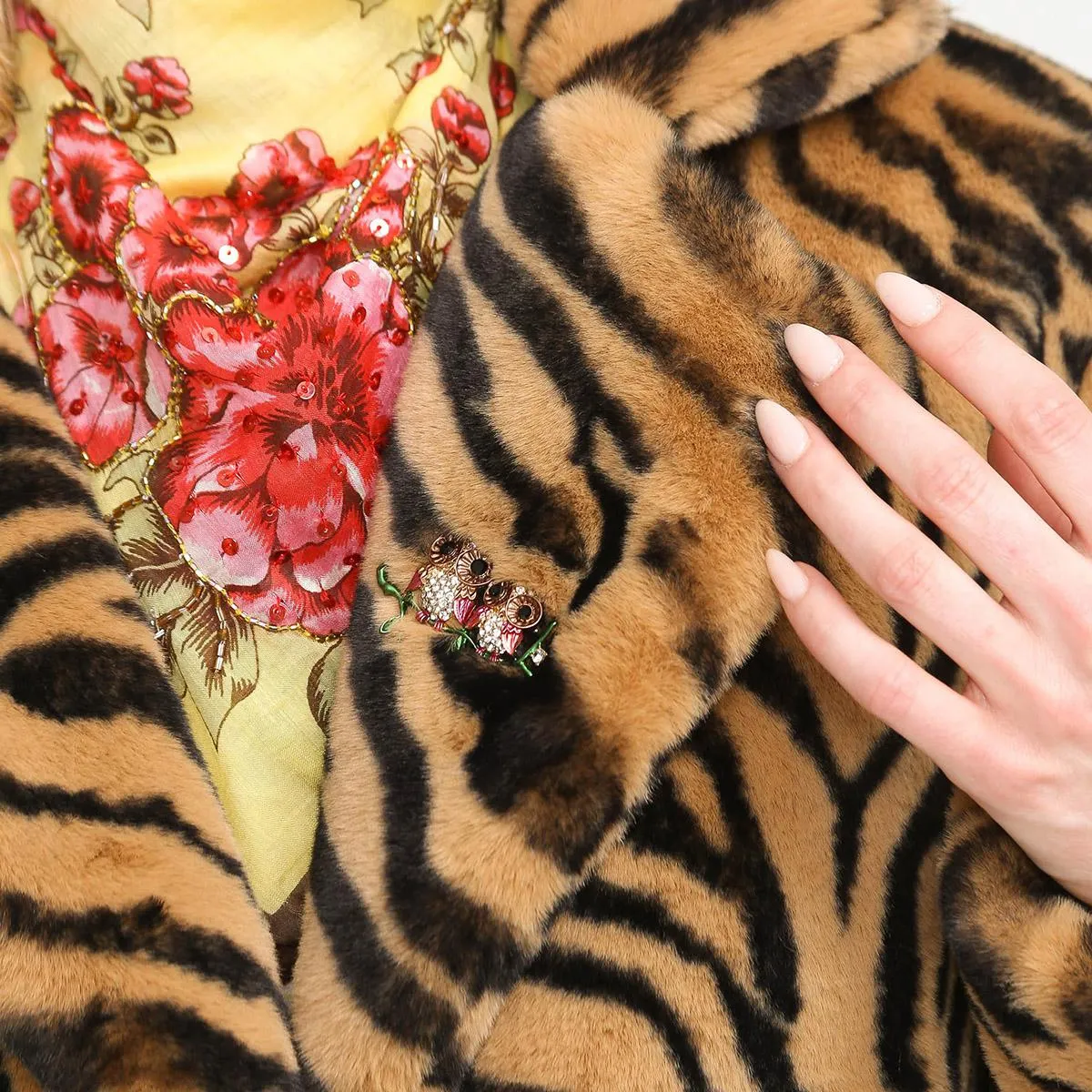      Aratta Statement Tiger Coat     