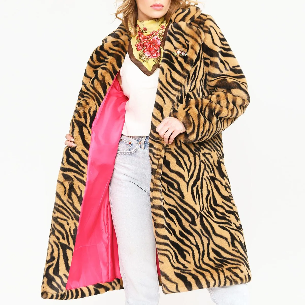      Aratta Statement Tiger Coat     