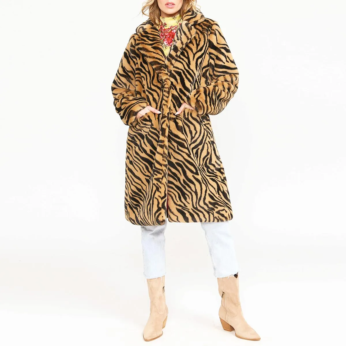      Aratta Statement Tiger Coat     