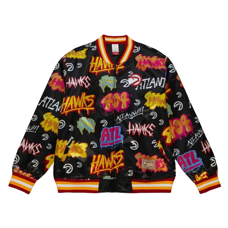 Atlanta Hawks Satin Jacket - William Jacket