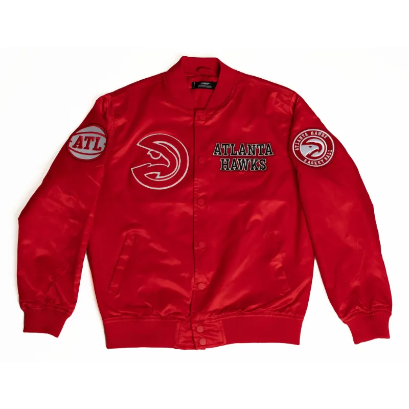 Atlanta Hawks Satin Jacket - William Jacket