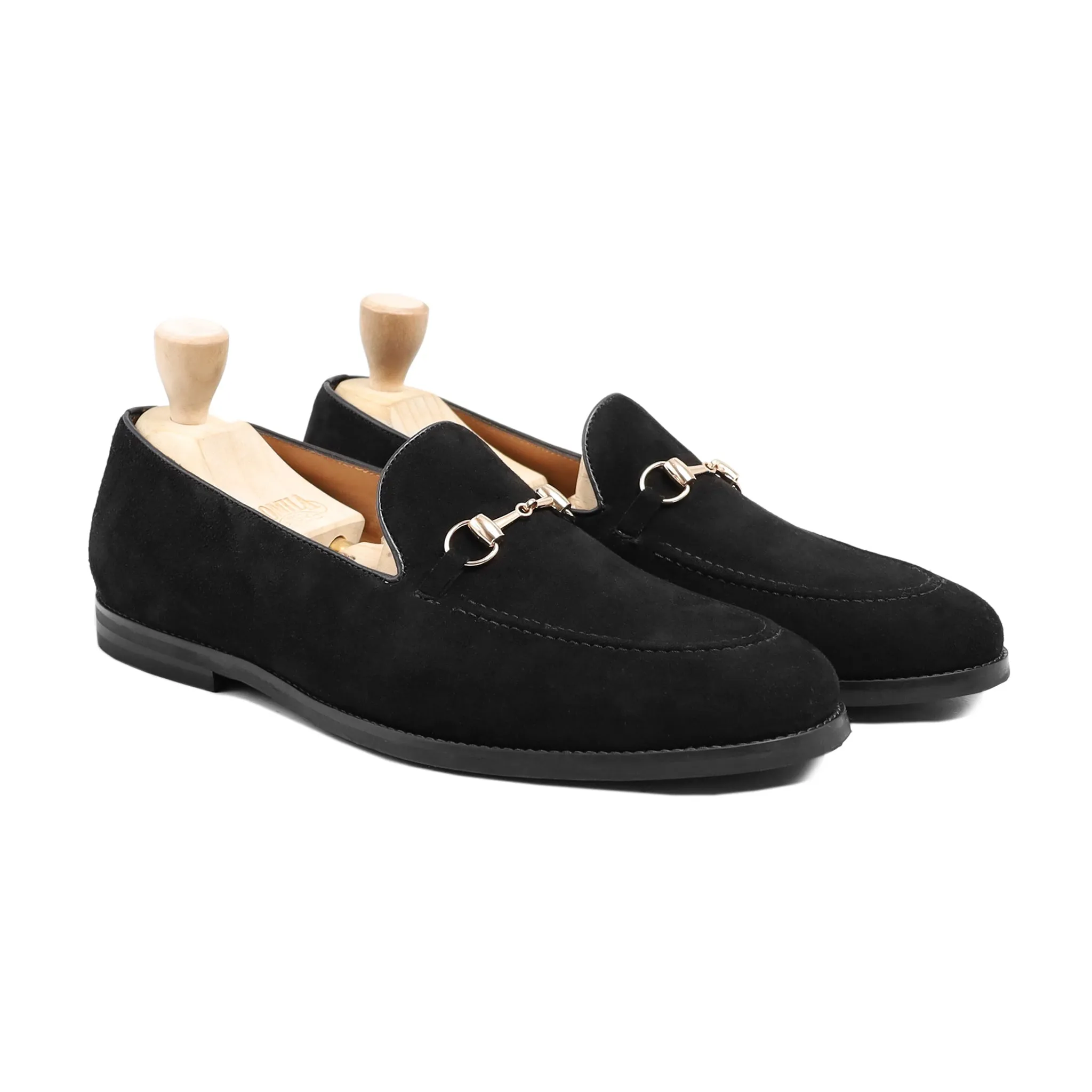 AUTRY - BLACK KID SUEDE LOAFER