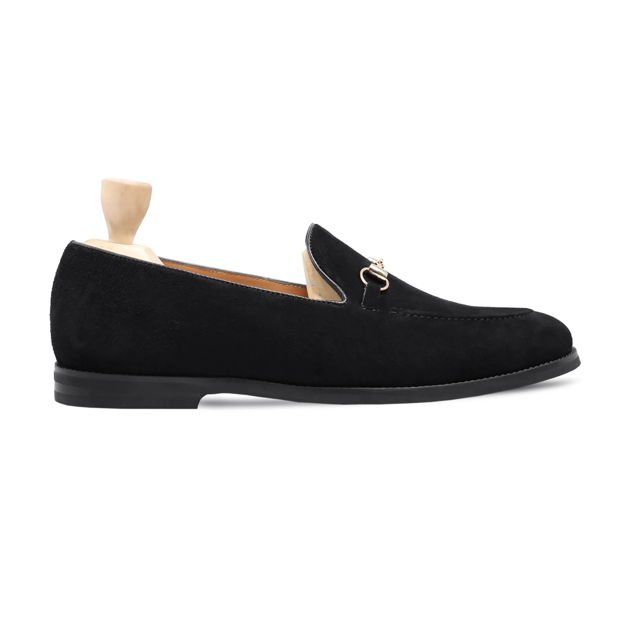 AUTRY - BLACK KID SUEDE LOAFER