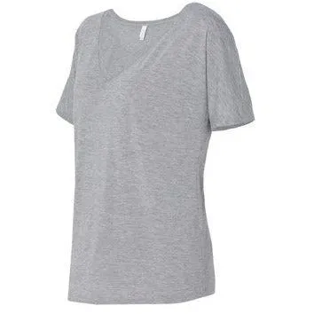 Bella + Canvas - Women's Slouchy V-neck Tee