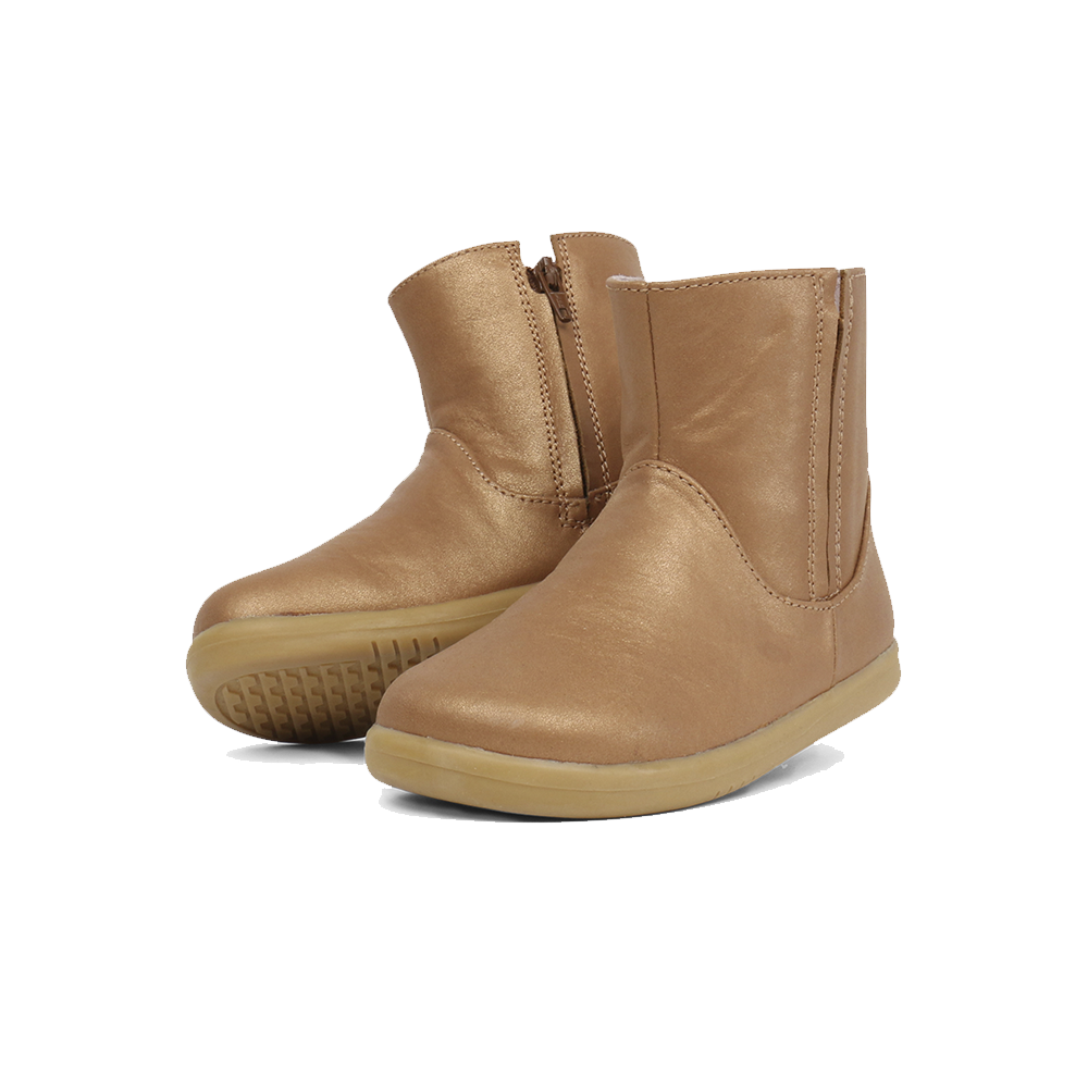 Bobux I-Walk Shire Boot Kids Caramel Shimmer