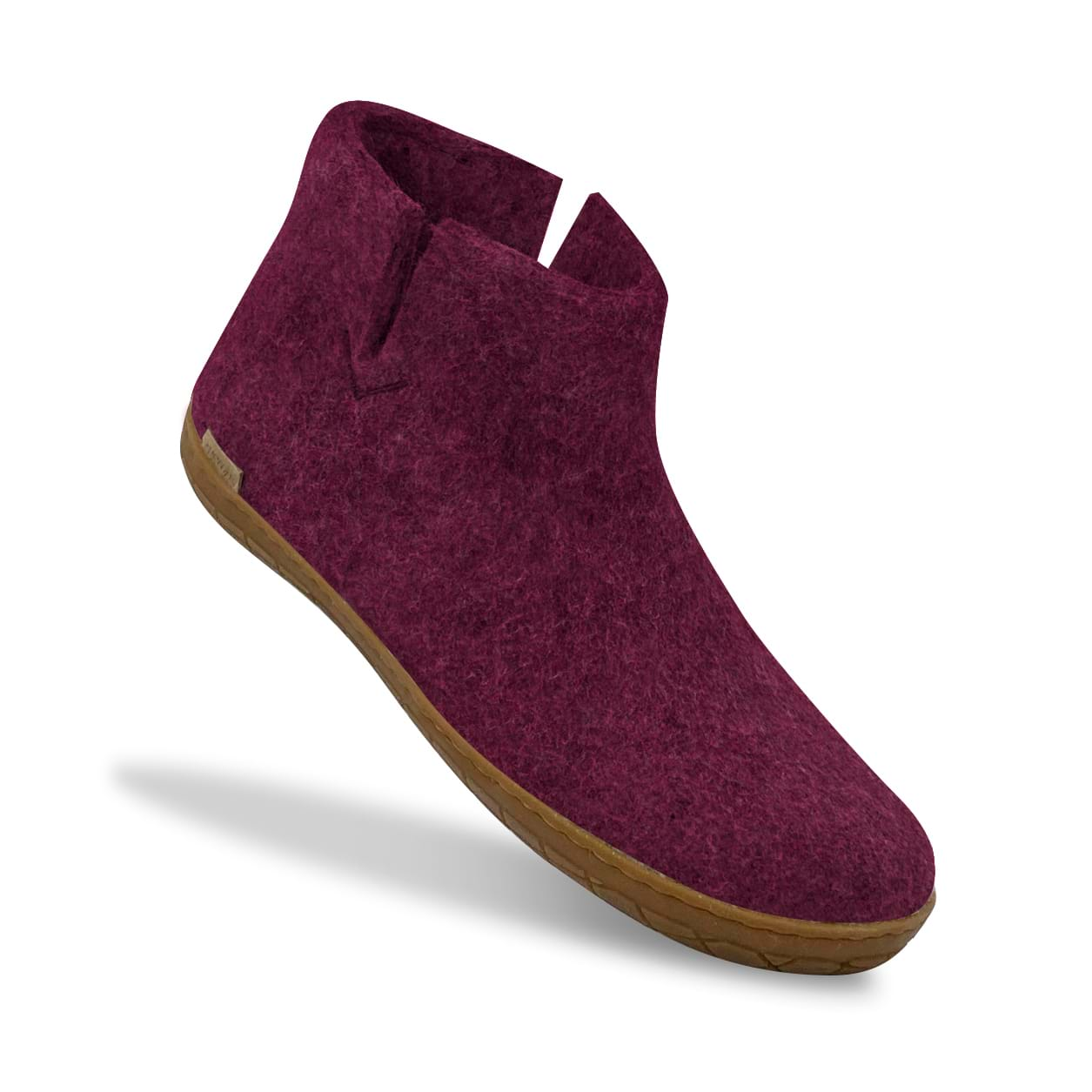 Boot with natural rubber sole - honey - Cranberry