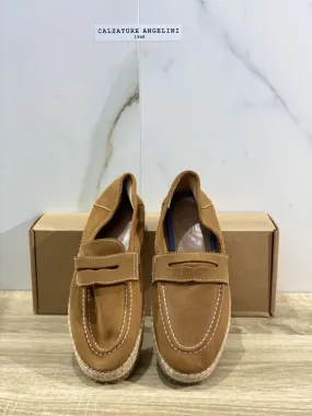 Brimarts Espadrilles Uomo Suede Rhum Casual Loafers 40