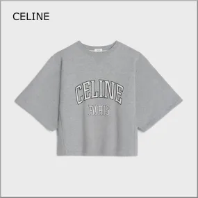 CELINE  |celine paris loose sweatshirt in cotton fleece