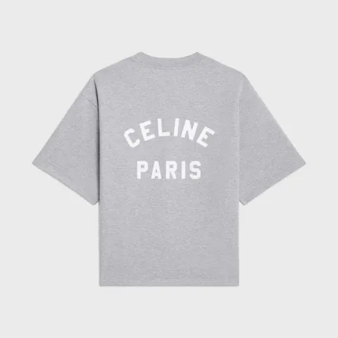 CELINE  |loose celine paris sweatshirt in cotton and cashmere