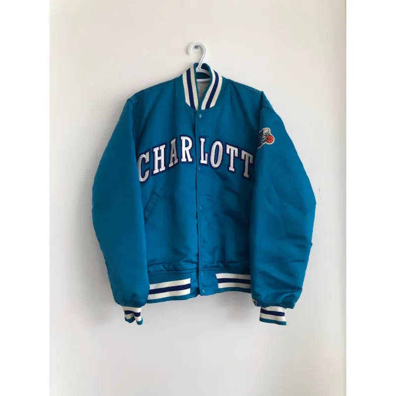 Charlotte Hornets Vintage Jacket - William Jacket