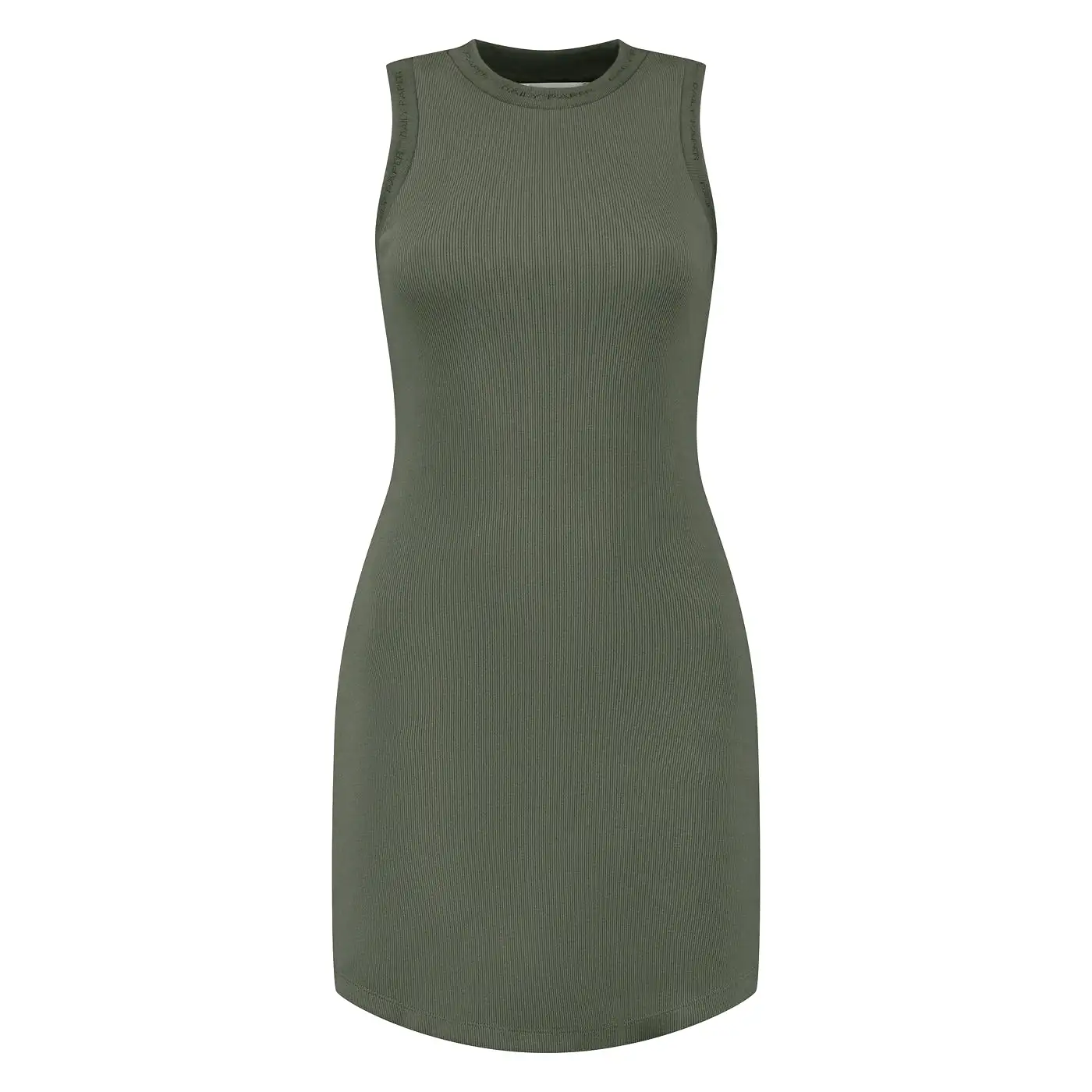 Chimera Green Erib Tank Dress