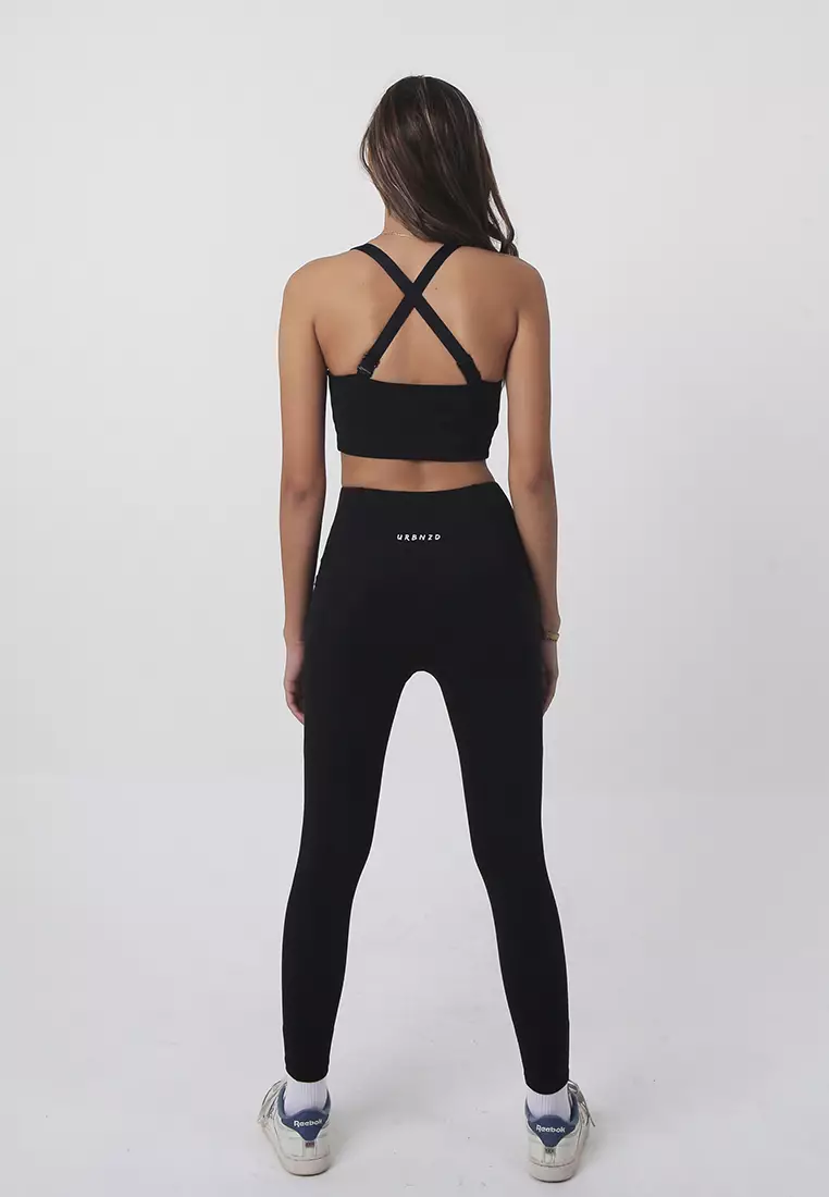 Classic Pocket Leggings In Black