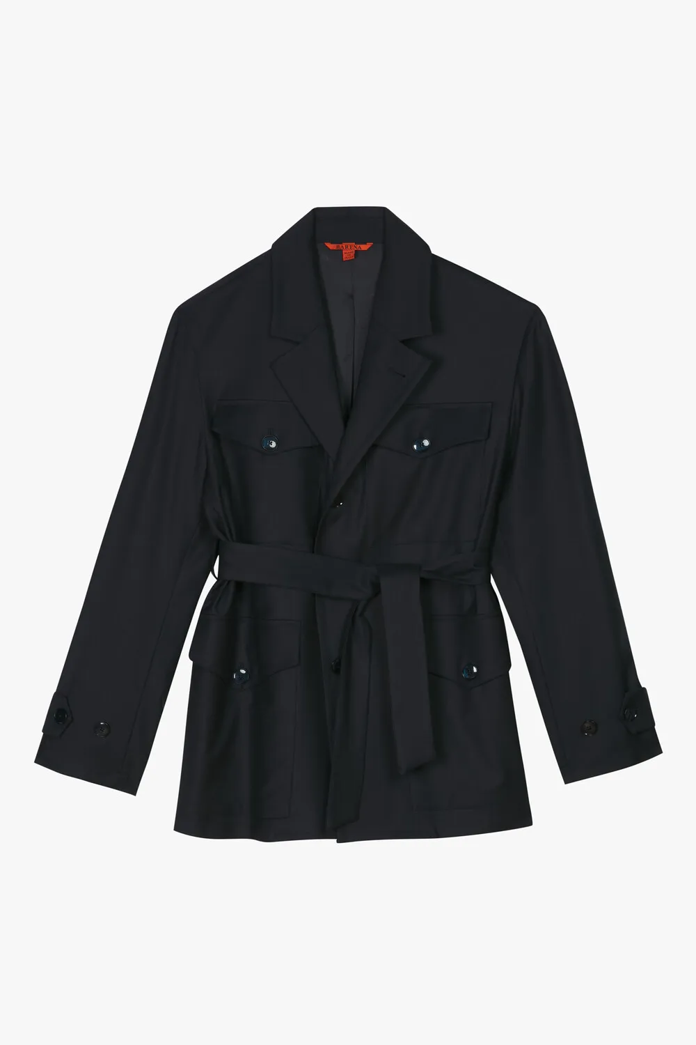 Coat Bastran Flan Navy