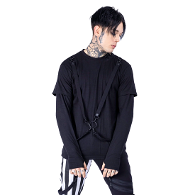 COBAIN TOP - BLACK