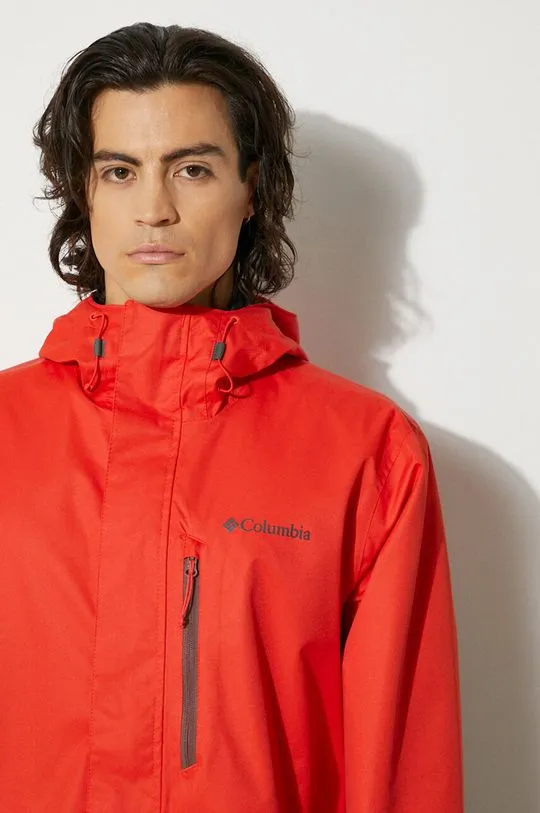 Columbia outdoor jacket Hikebound red color