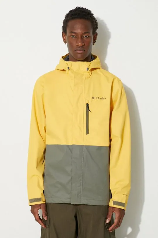 Columbia outdoor jacket Hikebound yellow color