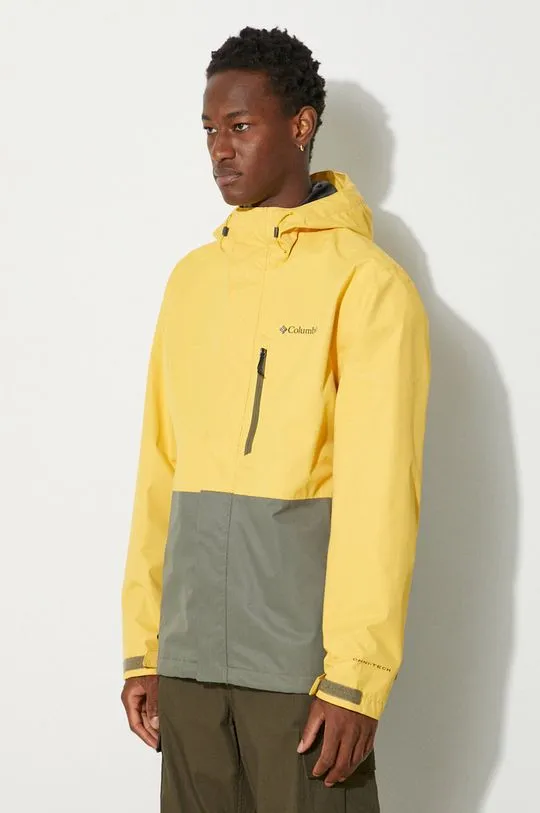 Columbia outdoor jacket Hikebound yellow color