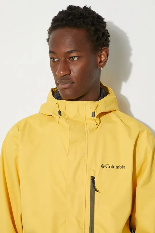 Columbia outdoor jacket Hikebound yellow color