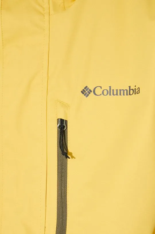 Columbia outdoor jacket Hikebound yellow color