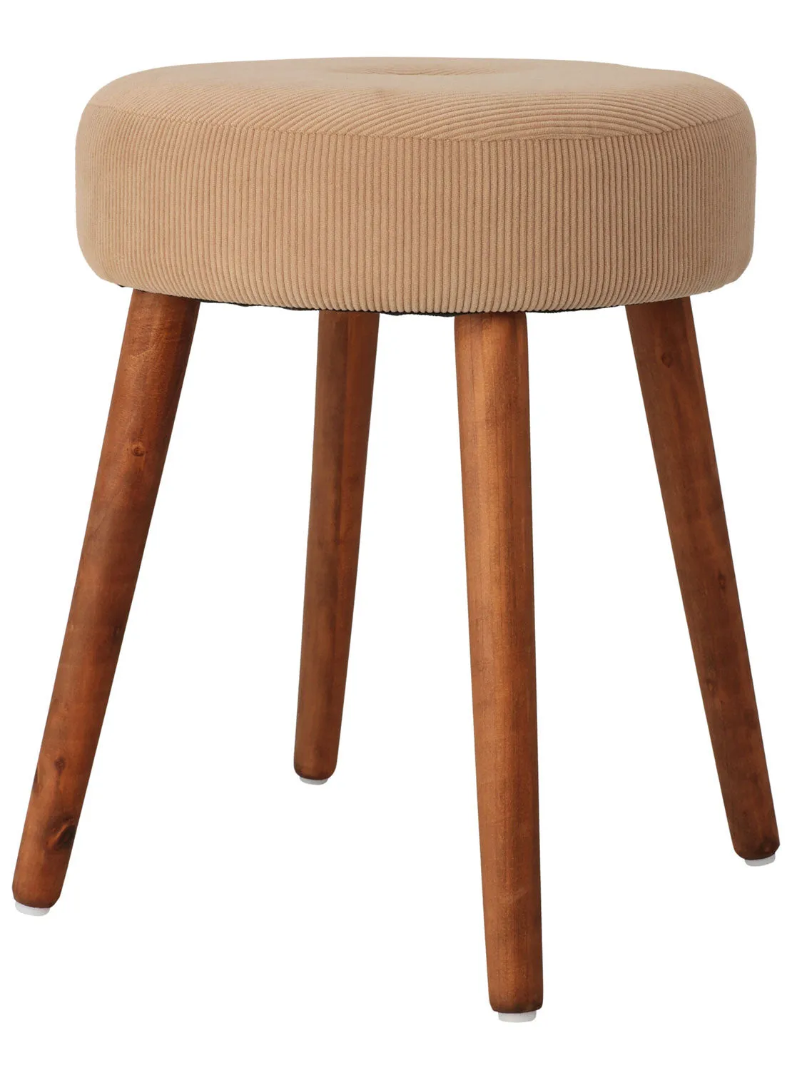 Corduroy Stool - Beige