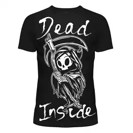 DEAD INSIDE REAPER T - BLACK