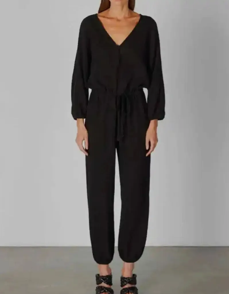 Enza Costa Gauze Jumpsuit