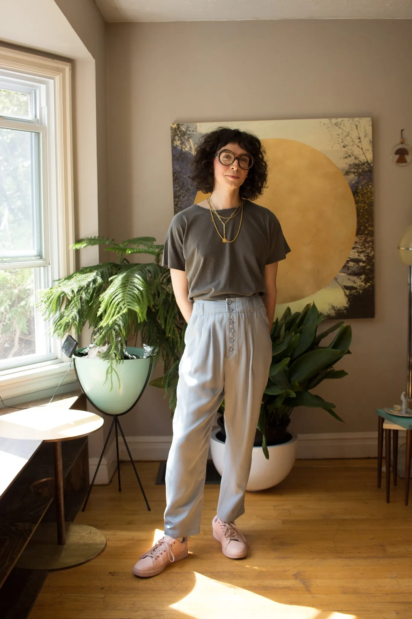 Eve Gravel Keaton Pants - Salt Water Blue (Online Exclusive)