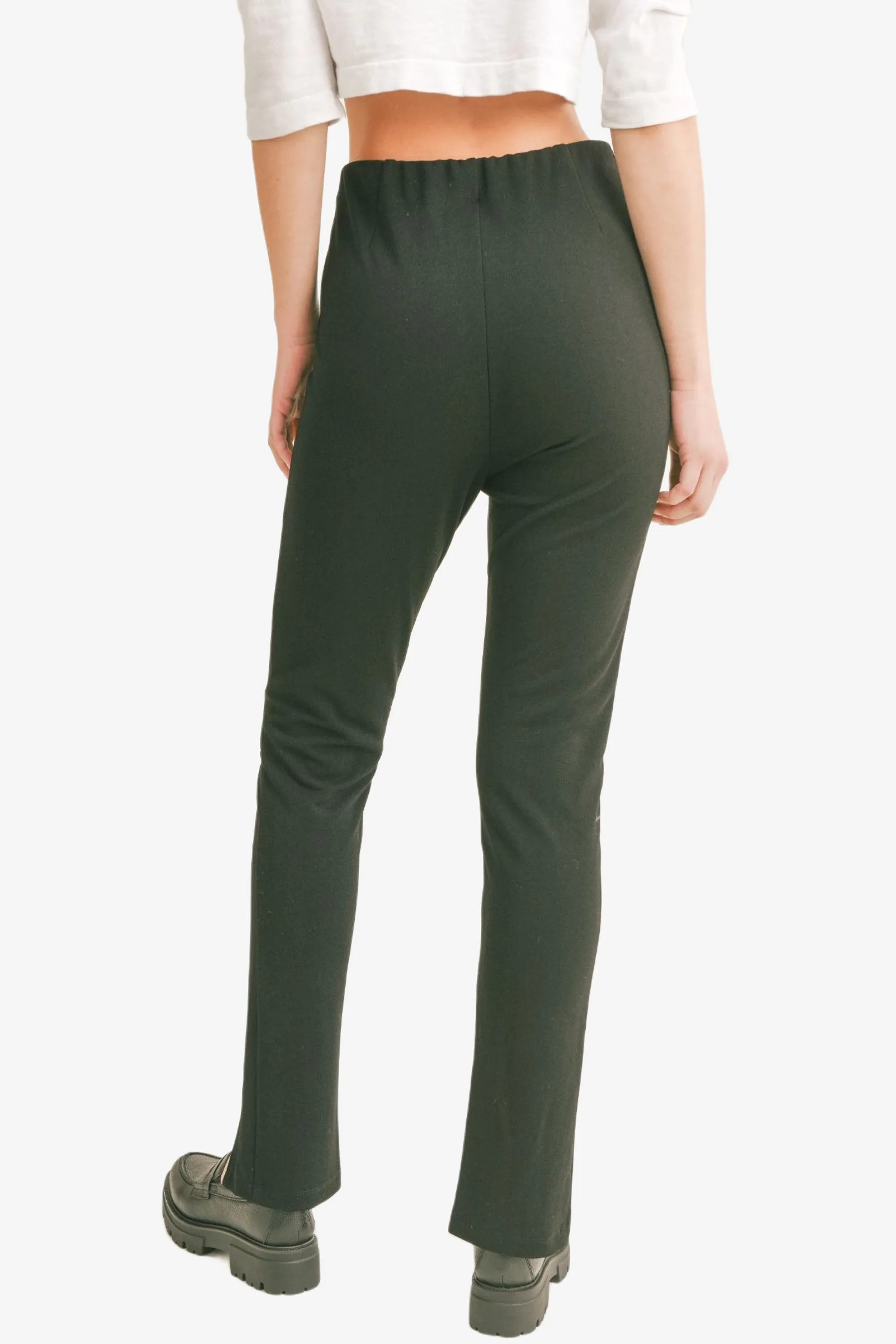 Evening Cocktail Front Slit Leggings