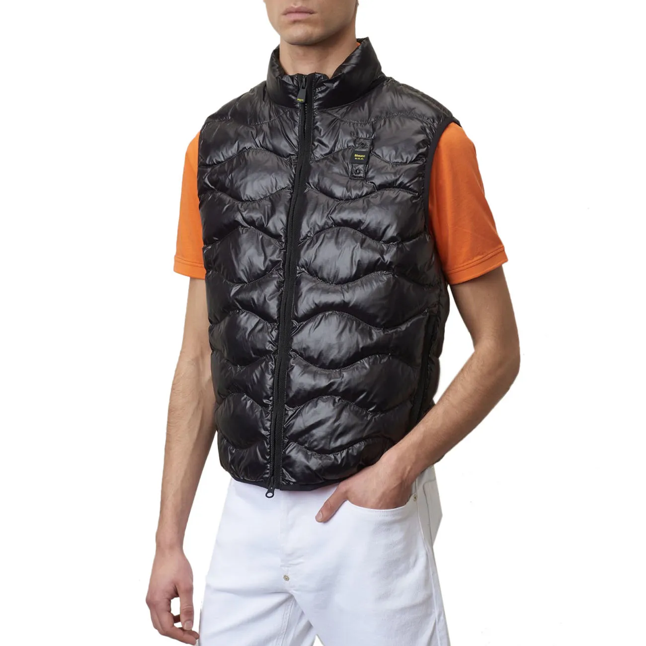 GILET IMBOTTITO Uomo Nero