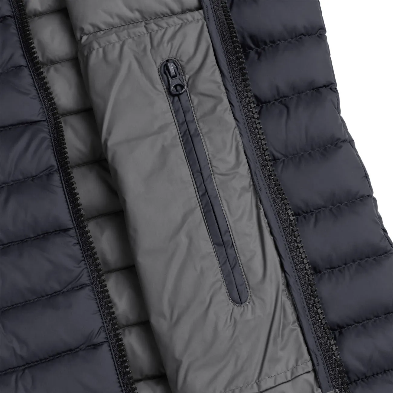 GILET IN PIUMA LIGHT Uomo Blu Navy