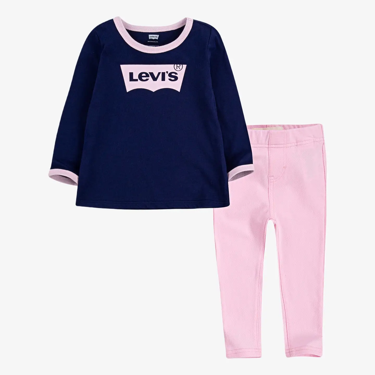 Girls Core Logo Top & Leggings 2-Piece Set