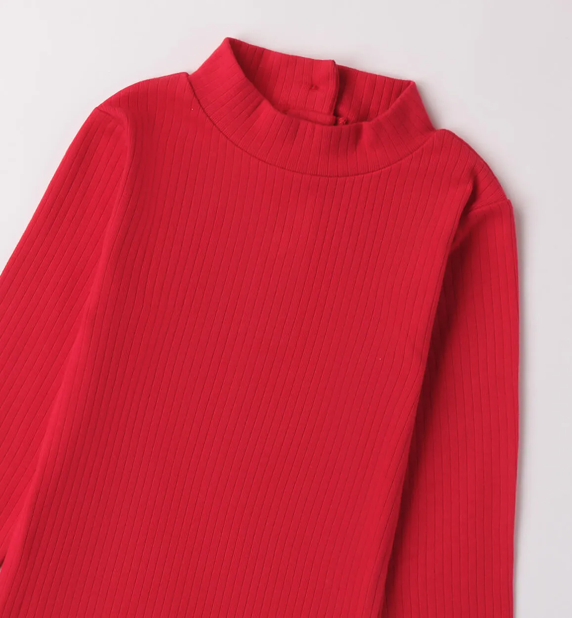 Girl's ribbed turtleneck