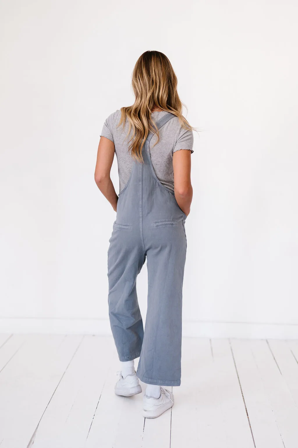 Jenna Jumpsuit in Faded Blue