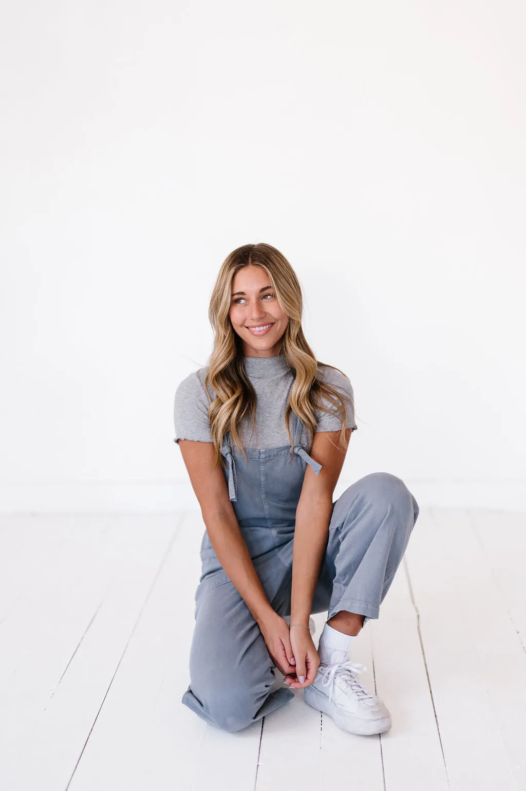 Jenna Jumpsuit in Faded Blue