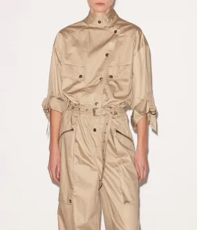 JOCELYNE JUMPSUIT- KHAKI