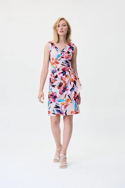 Joseph Ribkoff Floral Wrap Dress- 231172