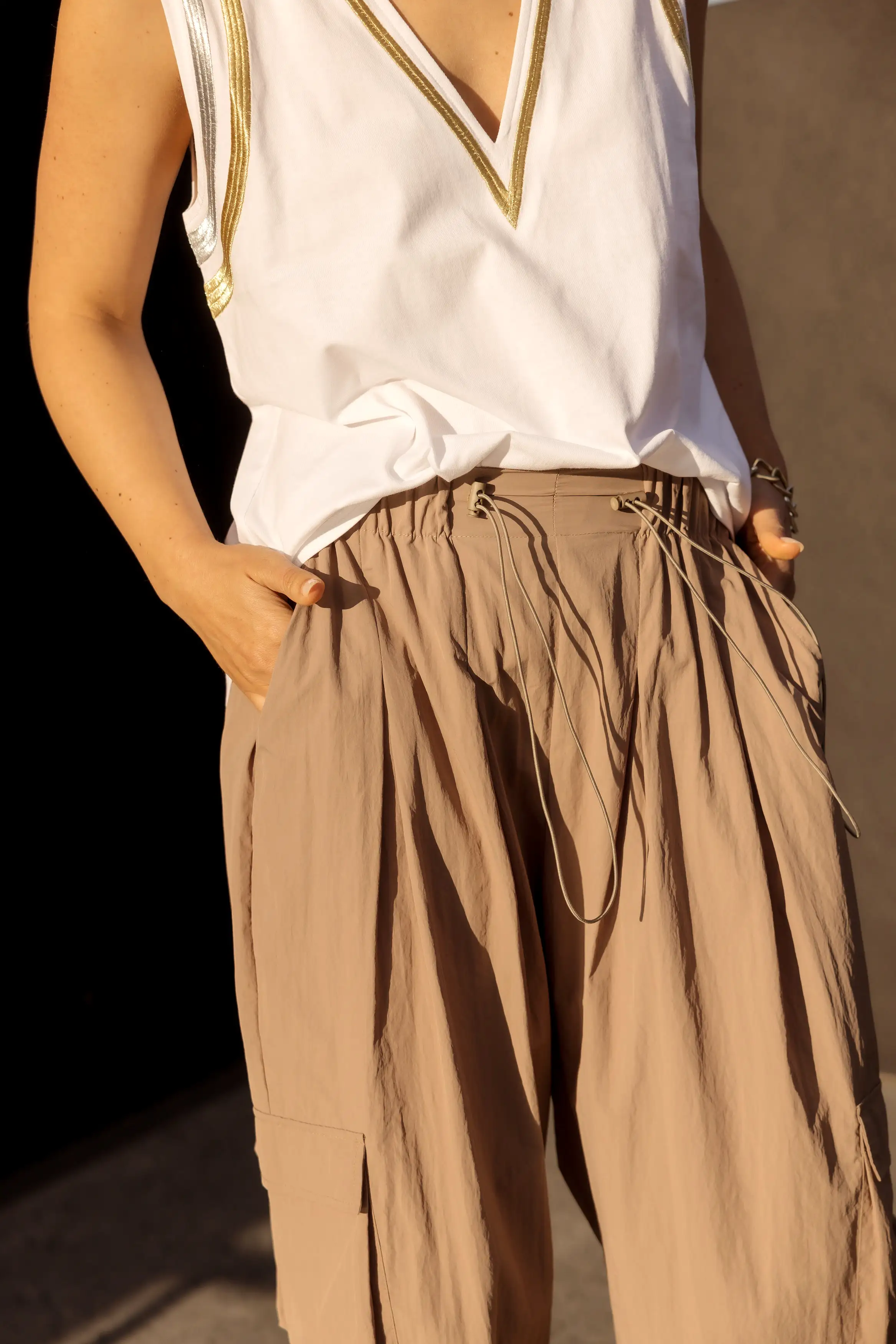 KALTEX Pants Taupe