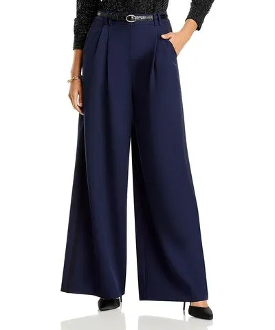 Kobi Halperin Womens Casual Trousers Wide Leg Pants