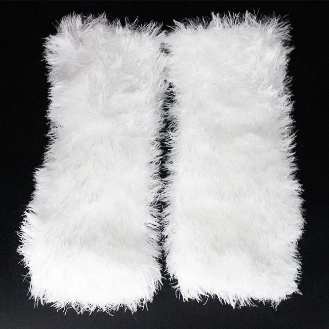 Light up Furry Leg Warmers