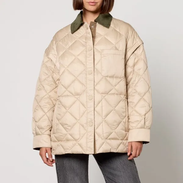 MAX&Co. Loriana Reversible Quilted Shell Coat