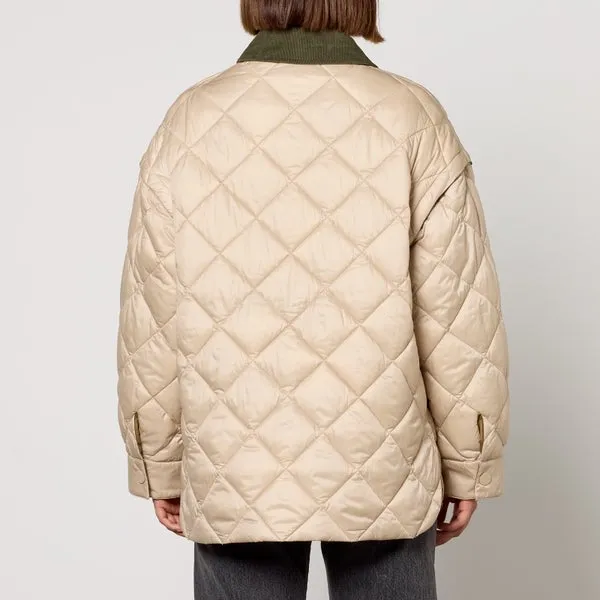 MAX&Co. Loriana Reversible Quilted Shell Coat