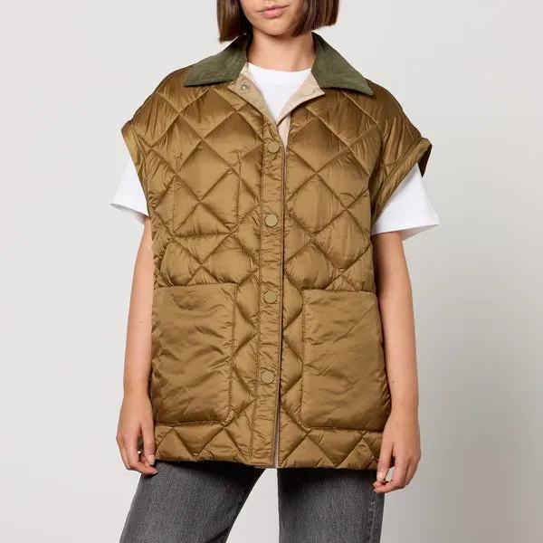 MAX&Co. Loriana Reversible Quilted Shell Coat