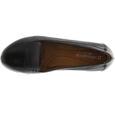 Naturalizer Saban Slip on loafer- Black