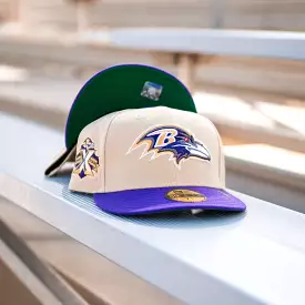 New Era Baltimore Ravens 10th Anniversary Green UV (Vegas Gold/Purple)