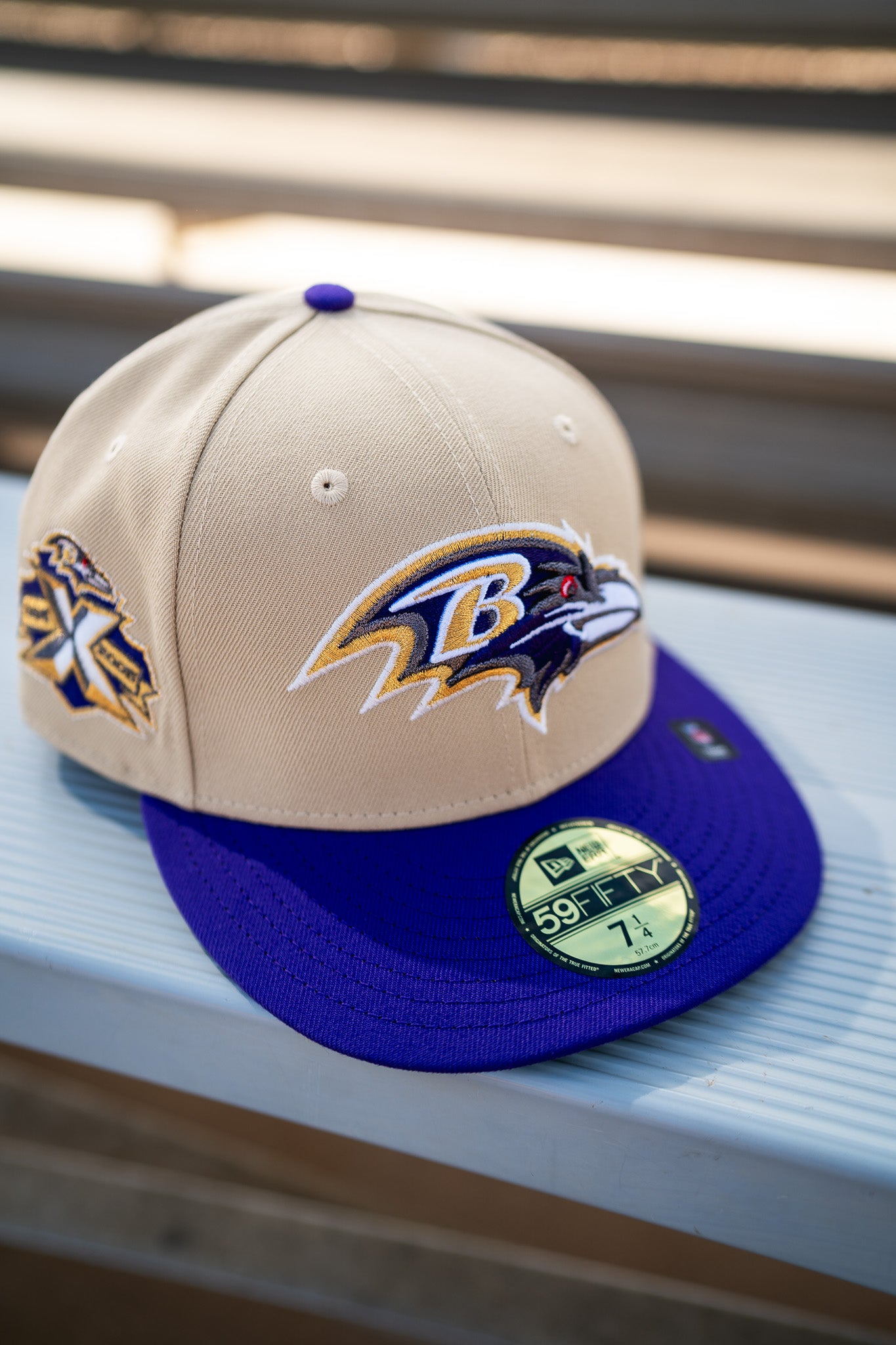 New Era Baltimore Ravens 10th Anniversary Green UV (Vegas Gold/Purple)