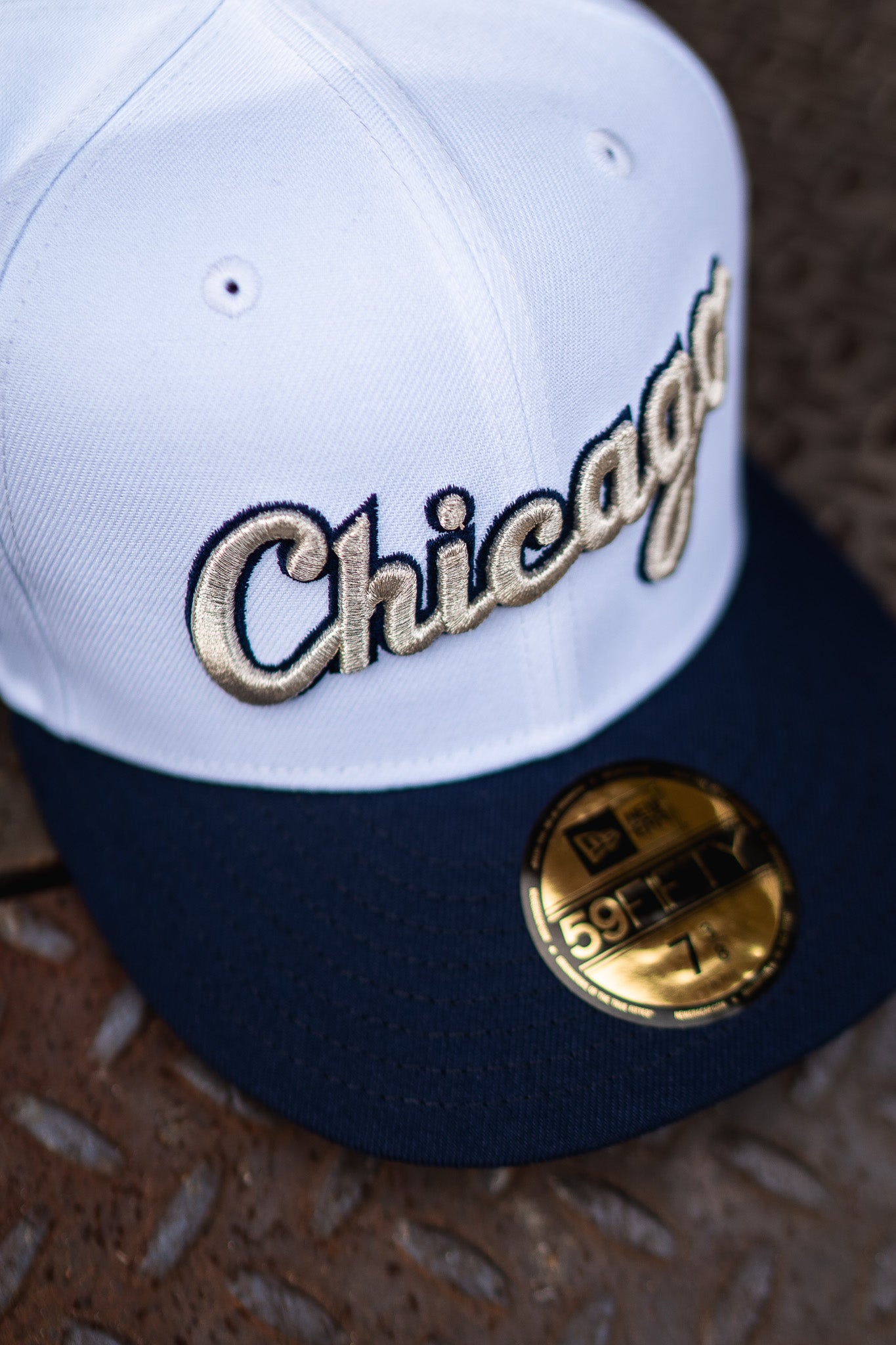 New Era Chicago Sox 95th Anniversary Grey UV (White/Navy Blue)