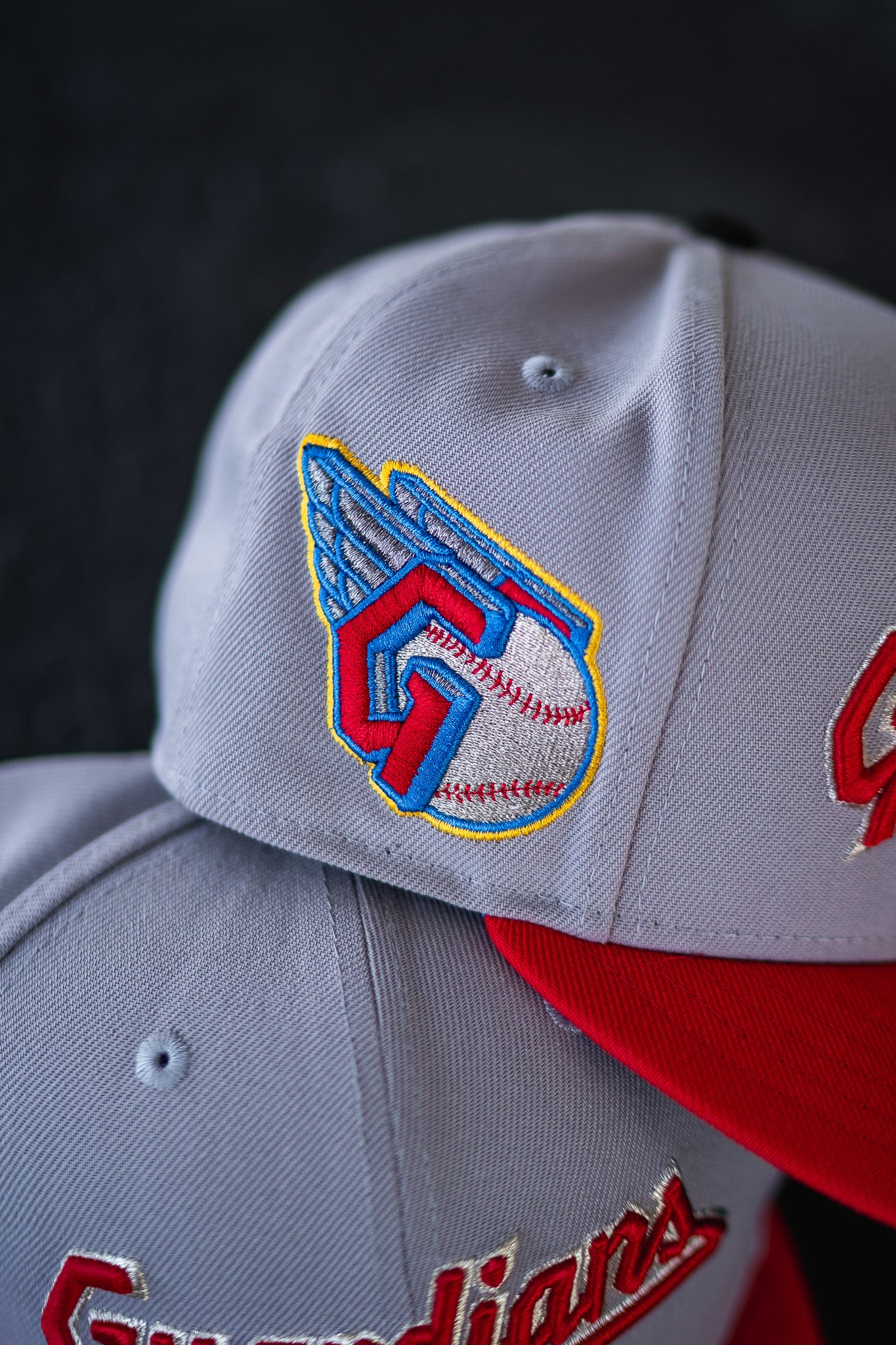 New Era Cleveland Guardians Azure Blue UV (Grey/Red)